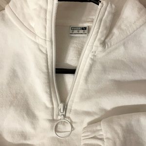 Puma cropped crew neck